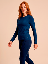 Carica l'immagine nel visualizzatore di Gallery, Image 03: Uv Line Protezioni Da Eruzioni Longsleeve Uvpro Fem Cobalt Upf50+
