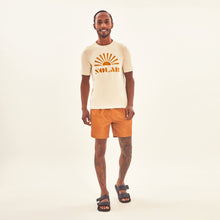 Carica l'immagine nel visualizzatore di Gallery, Model Front: Uv Line Top Da Fitness T-Shirt Solar Off White Upf50+
