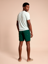 Carica l'immagine nel visualizzatore di Gallery, Model Back: Uv Line Magliette Uomo T-Shirt Uvpro Masc Light Green Upf50+
