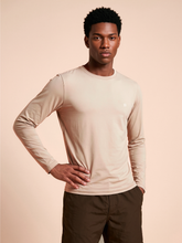 Carica l'immagine nel visualizzatore di Gallery, Gallery: Uv Line Magliette Uomo Longsleeve New Fit Masc Sand Upf50+
