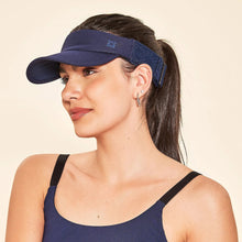 Carica l'immagine nel visualizzatore di Gallery, Image 02: Uv Line Visiera Elastic Visor Navy Blue Upf50+
