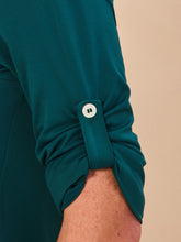 Carica l'immagine nel visualizzatore di Gallery, Image 05: Uv Line Camicia Shirtdress Copenhagen Petroleo Upf50+
