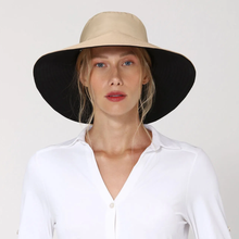 Carica l'immagine nel visualizzatore di Gallery, Model Front: Uv Line Cappello Morbido San Diego Kaki/Preto
