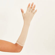 Carica l'immagine nel visualizzatore di Gallery, Image 02: Uv Line Guanti Long Gloves Uni Chocolate Upf50+
