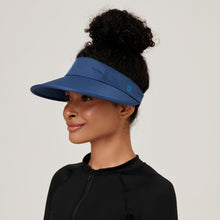 Carica l'immagine nel visualizzatore di Gallery, Image 02: Uv Line Visiera Visor Leblon Navy Blue Upf50+
