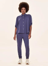 Carica l'immagine nel visualizzatore di Gallery, Model Front: Uv Line Camicia Shirt Copa Navy Blue Upf50+
