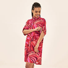 Carica l'immagine nel visualizzatore di Gallery, Image 02: Uv Line Camicia Shirtdress Copacabana Upf50+

