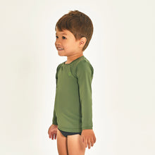 Carica l'immagine nel visualizzatore di Gallery, Image 02: Uv Line Protezioni Da Eruzioni Longsleeve Baby Green Militar Upf50+
