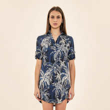 Carica l'immagine nel visualizzatore di Gallery, Image 05: Uv Line Camicia Shirtdress Coqueiros Marinho Upf50+
