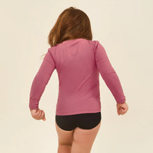 Carica l'immagine nel visualizzatore di Gallery, Model Back: Uv Line Protezioni Da Eruzioni Longsleeve Baby Malva Upf50+

