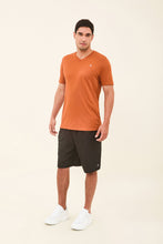Carica l'immagine nel visualizzatore di Gallery, Image 03: Uv Line Magliette Uomo T-Shirt Sport Fit Caramelo Upf50+
