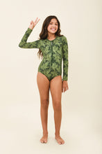 Carica l'immagine nel visualizzatore di Gallery, Image 04: Uv Line Intero Bambina Girl Macae Folhagem Verde Upf50+
