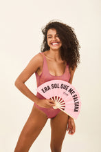 Carica l'immagine nel visualizzatore di Gallery, Image 05: Uv Line Intero Swimsuit Shine Malva
