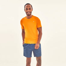 Carica l'immagine nel visualizzatore di Gallery, Gallery: Uv Line Magliette Uomo T-Shirt Sport Fit Orange Upf50+
