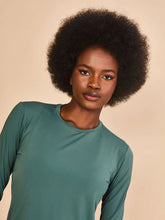 Carica l'immagine nel visualizzatore di Gallery, Image 04: Uv Line Protezioni Da Eruzioni Longsleeve Fem New Fit Textura Verde Jade Upf50+
