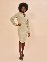Carica l'immagine nel visualizzatore di Gallery, Image 02: Uv Line Camicia Shirtdress Copenhagen Mescla Areia Upf50+
