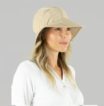 Carica l'immagine nel visualizzatore di Gallery, Image 04: Uv Line Cappello Morbido San Remo Areia Offwhite Upf50+
