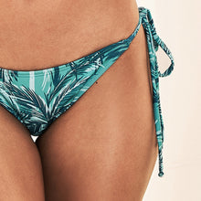 Carica l'immagine nel visualizzatore di Gallery, Image 05: Uv Line Slip Bottom Coqueiros-Turquesa Lacinho Upf50+
