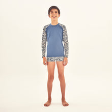 Carica l&#39;immagine nel visualizzatore di Gallery, Rash Guard Kids Costela Aco Off White UPF50+
