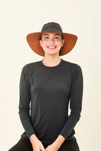 Carica l'immagine nel visualizzatore di Gallery, Image 04: Uv Line Cappello Morbido San Diego Preto Caramelo Upf50+
