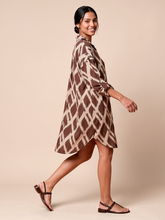Carica l'immagine nel visualizzatore di Gallery, Image 03: Uv Line Camicia Shirtdress Ipanema Diamond Upf50+
