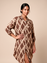Carica l'immagine nel visualizzatore di Gallery, Gallery: Uv Line Camicia Shirtdress Ipanema Diamond Upf50+
