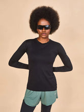 Carica l'immagine nel visualizzatore di Gallery, Gallery: Uv Line Protezioni Da Eruzioni Longsleeve Fem Skin Infratherm Preto Upf50+
