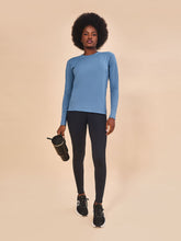 Carica l'immagine nel visualizzatore di Gallery, Image 04: Uv Line Protezioni Da Eruzioni Longsleeve Uvpro Indigo Upf50+

