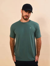 Carica l'immagine nel visualizzatore di Gallery, Gallery: Uv Line Magliette Uomo T-Shirt New Fit Textura Masc Verde Jade Upf50+
