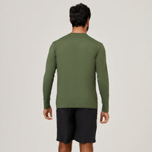 Carica l'immagine nel visualizzatore di Gallery, Model Back: Uv Line Protezioni Da Eruzioni Longsleeve Uvpro Verde Militar Upf50+
