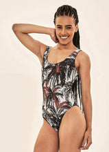 Carica l'immagine nel visualizzatore di Gallery, Image 03: Uv Line Intero Swimsuit Coqueiros Bege Upf50+
