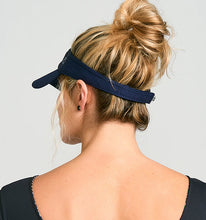 Carica l'immagine nel visualizzatore di Gallery, Image 08: Uv Line Visiera Visor Athletic Dry Fem Navy Blue Upf50+
