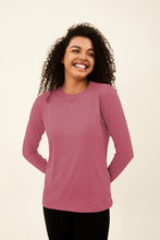 Carica l&#39;immagine nel visualizzatore di Gallery, Camiseta Uvpro Br ML Malva UPF50+
