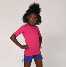 Carica l&#39;immagine nel visualizzatore di Gallery, Image 03: Uv Line Protezioni Da Eruzioni Camiseta Kids Uvpro Mc Pink Upf50+
