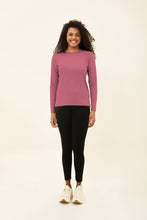 Carica l&#39;immagine nel visualizzatore di Gallery, Model Front: Uv Line Protezioni Da Eruzioni Camiseta Uvpro Br Ml Malva Upf50+
