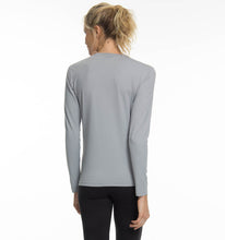 Carica l&#39;immagine nel visualizzatore di Gallery, Model Back: Uv Line Protezioni Da Eruzioni Camiseta Uvpro Ml Cinza Upf50+
