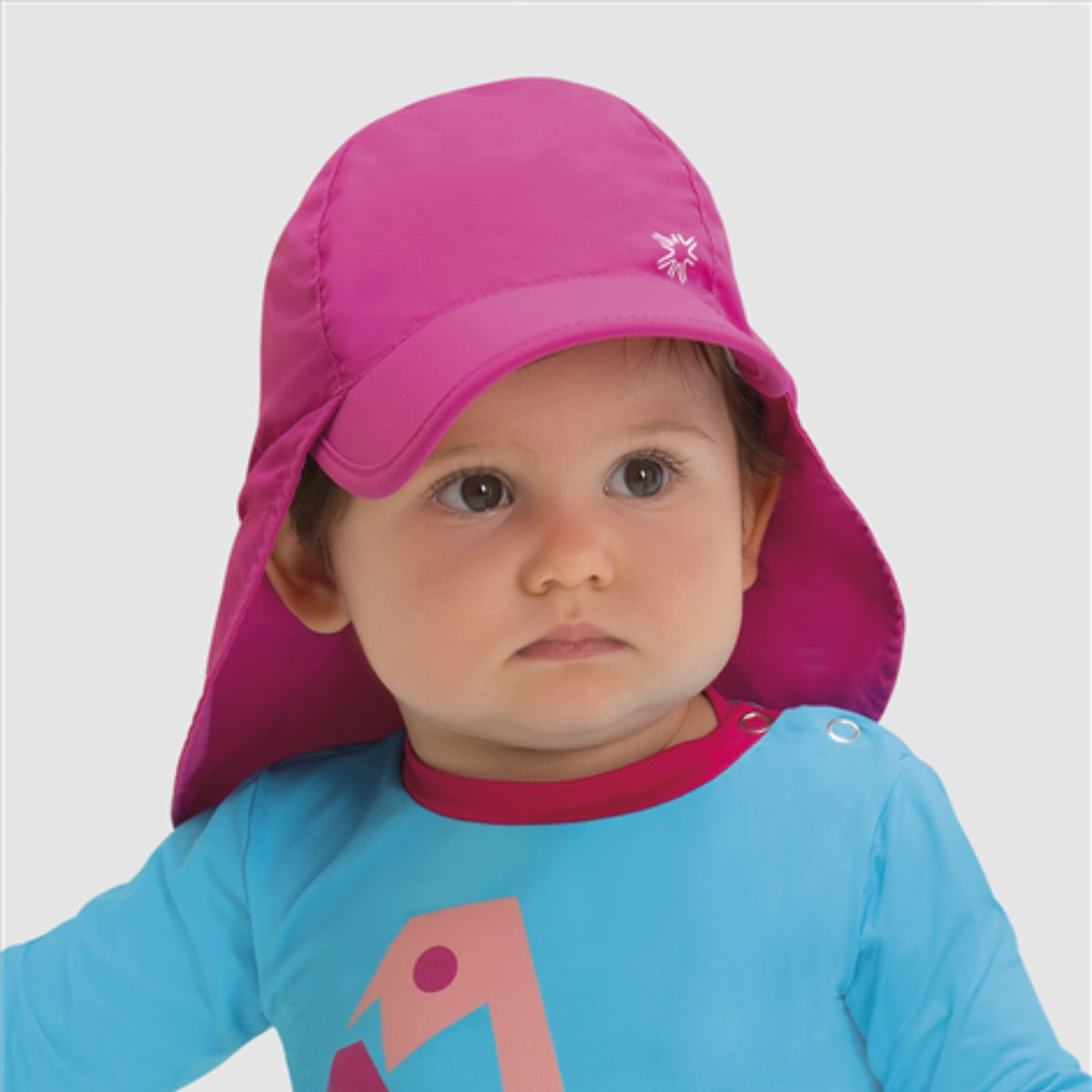 Model Front: Uv Line Cappello Legionario Cap Leg Basic Kids Imp Inf Rosa Shock