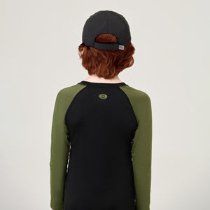 Model Back: Uv Line Berretto Cap Teen Colors Preto Upf50+