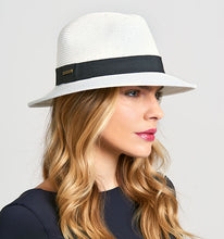 Carica l&#39;immagine nel visualizzatore di Gallery, Image 02: Uv Line Cappello Panama Chapeu Shanghai Imp Uni Branco/Preto
