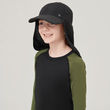 Carica l&#39;immagine nel visualizzatore di Gallery, Image 02: Uv Line Berretto Legionario Teens Preto Upf50+
