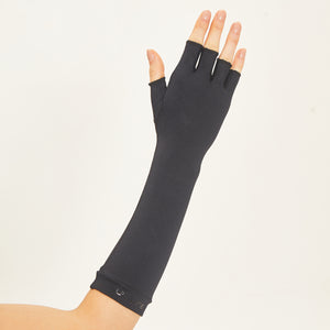 Model Back: Uv Line Guanti Long Gloves Fpu50+ Black Uv