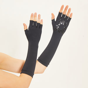 Image 05: Uv Line Guanti Long Gloves Fpu50+ Black Uv