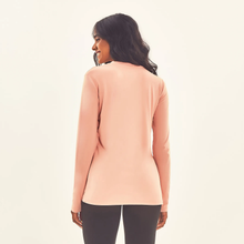 Carica l&#39;immagine nel visualizzatore di Gallery, Model Back: Uv Line Protezioni Da Eruzioni Longsleeve Sport Fit Solar Rose Upf50+
