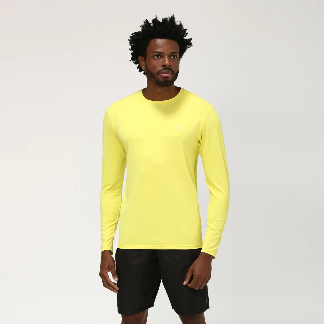 Gallery: Uv Line Top Da Fitness Longsleeve Uvpro Amarelo Upf50+