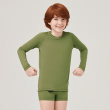 Carica l&#39;immagine nel visualizzatore di Gallery, Image 02: Uv Line Protezioni Da Eruzioni Longsleeve Uvrpo Inf Verde Militar Upf50+
