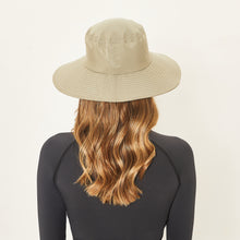 Carica l&#39;immagine nel visualizzatore di Gallery, Model Back: Uv Line Cappello Morbido Lyon Kaki Upf50+

