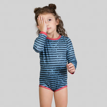 Carica l&#39;immagine nel visualizzatore di Gallery, Image 07: Uv Line Costumi Da Bagno Bebè Macaquinho Baby Listras Upf50+
