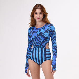 Model Front: Uv Line Intero Maio Gabi Oceano Upf50+