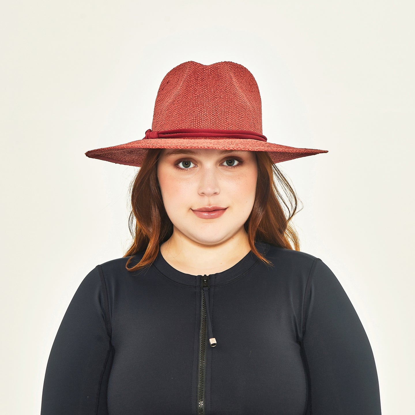 Model Front: Uv Line Cappello Morbido Saint Germain Ferrugem Upf50+