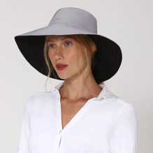 Carica l&#39;immagine nel visualizzatore di Gallery, Image 02: Uv Line Cappello Morbido San Diego Cinza Preto Upf50+
